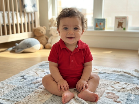 Charanga Baby Boy's Red Polo Neck T-Shirts | Charanga In Lebanon