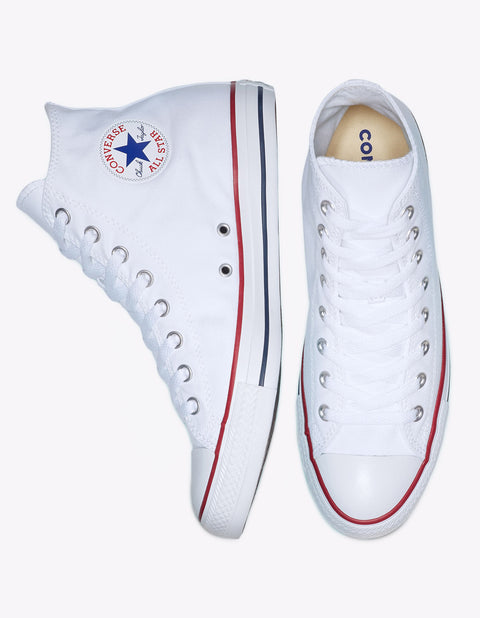 Converse  men Chuck Taylor All Star White High Top Shoes abs151 shr