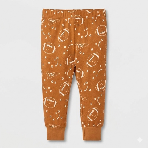 Cat & Jack Baby Boy's Brown Printed Sweatpants | Cat & Jack In Lebanon