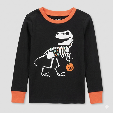 Carter's Just One You Baby Boy's Black Dinosaur Halloween Blouse | Carter's Just One You In Lebanon