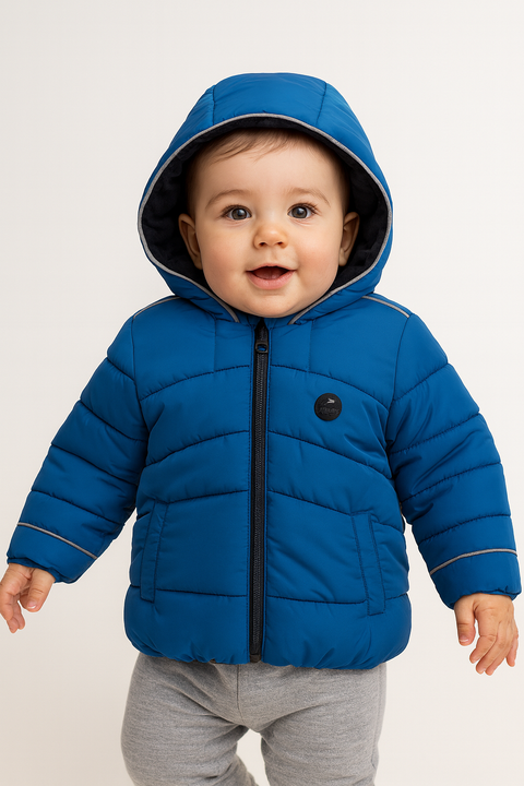 S.Oliver Baby Boy's Blue Zippered Jacket |S.Olive in Lebanon