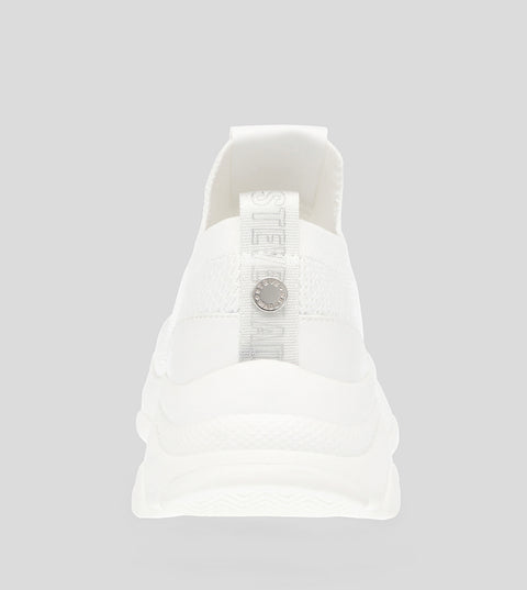 Steve Madden Men's White Movin On Knitted Sneakers | Steve Madden In Lebanon