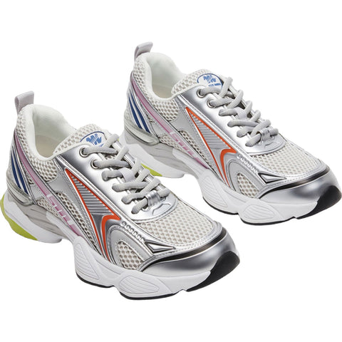Steve Madden Women's Multi Silver Speedster E Sneakers | Steve Madden In Lebanon