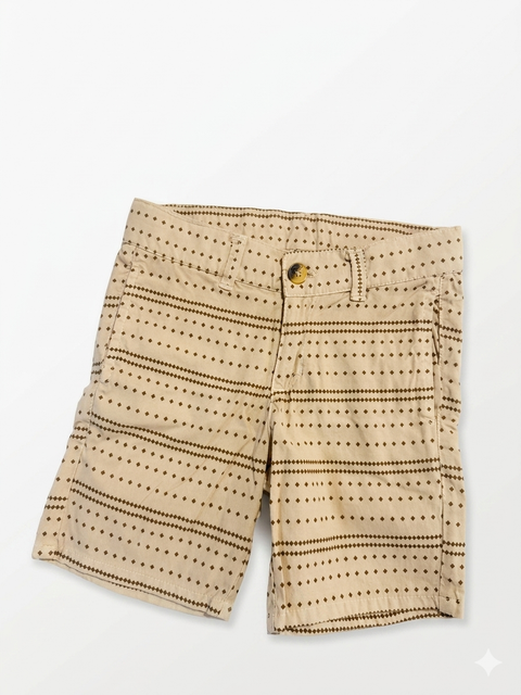 Charanga Boy's Beige & Brown Doted Shorts | Charanga In Lebanon