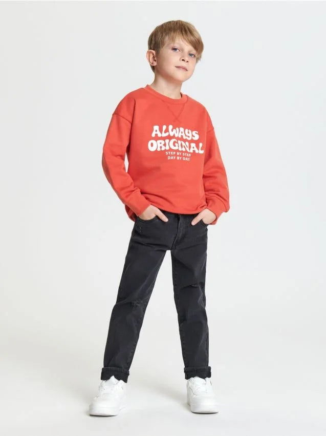Sinsay Boy's Black Denim Jeans