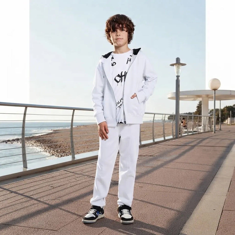Sinsay Boy's Light Grey Front Pockets Jacket