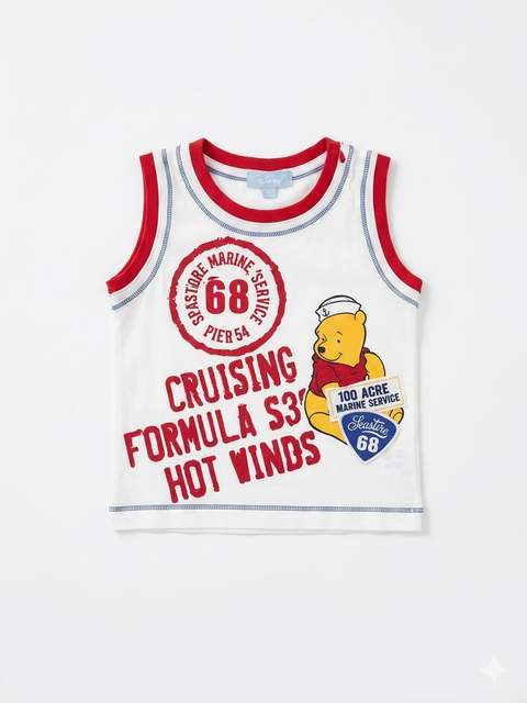 Disney Baby Boy's White Winnie The Pooh Tank Top | Disney In Lebanon