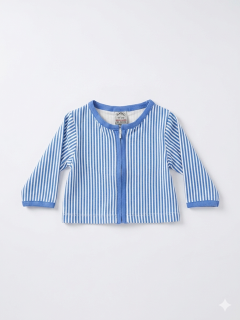 Charanga Baby Boy's Blue/White Striped Jacket | Charanga In Lebanon