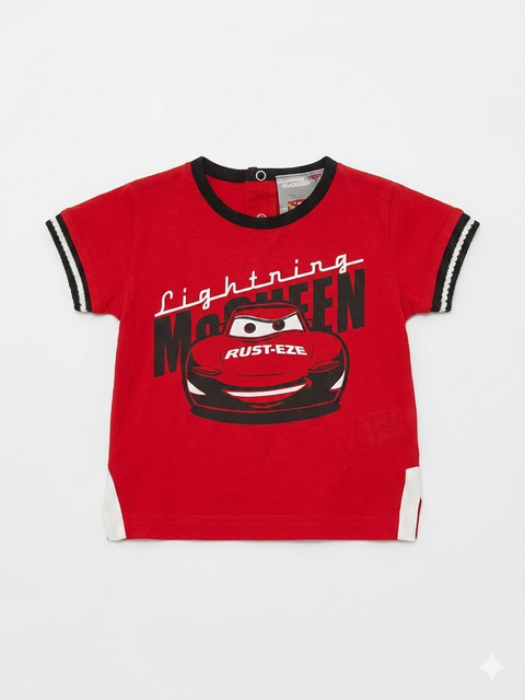 Fantasia Baby Boy's Red MacQueen T-Shirt | Fantasia In Lebanon