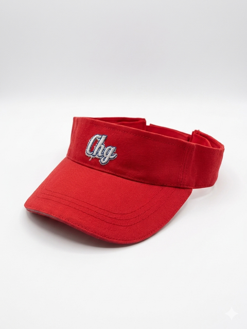 Charanga Boy's Red Sun Visor Hat | Charanga In Lebanon
