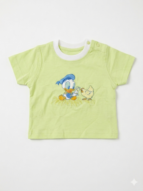 Max & Ile Baby Boy's Light Green Disney Donald Duck T-Shirt | Max & Ile In Lebanon