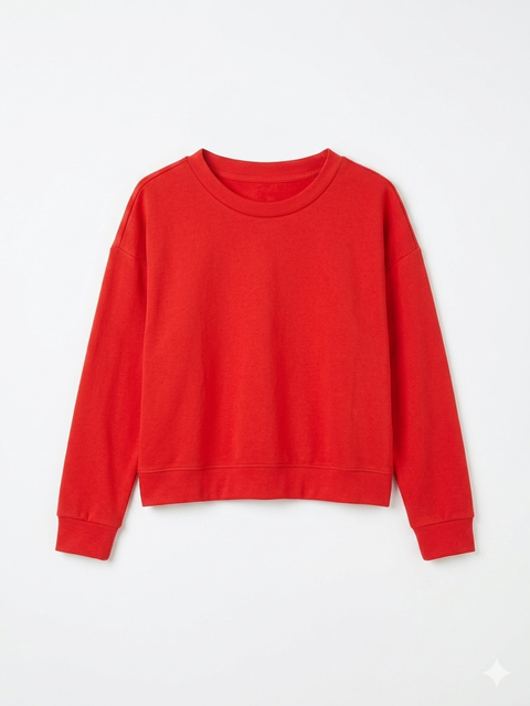 Jenni Women's Red Plain Blouse | Jenni In Lebanon