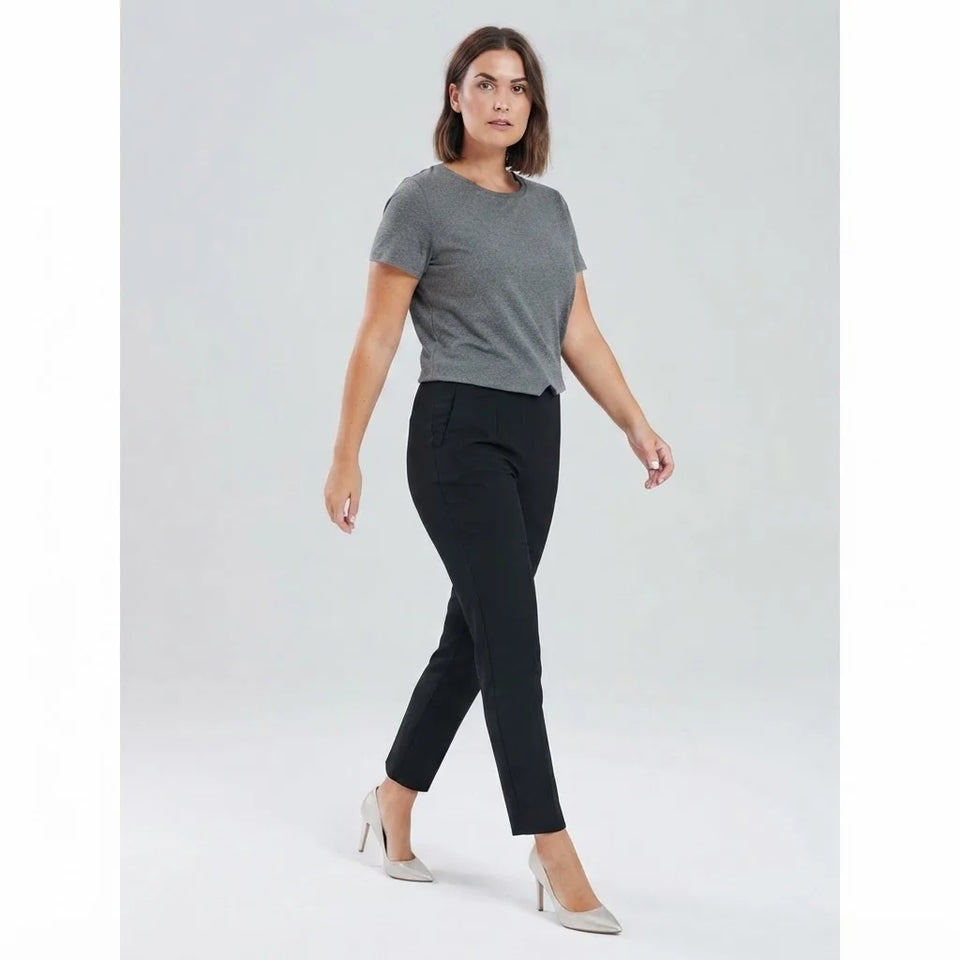 Sinsay Women's Black Tapered Trousers