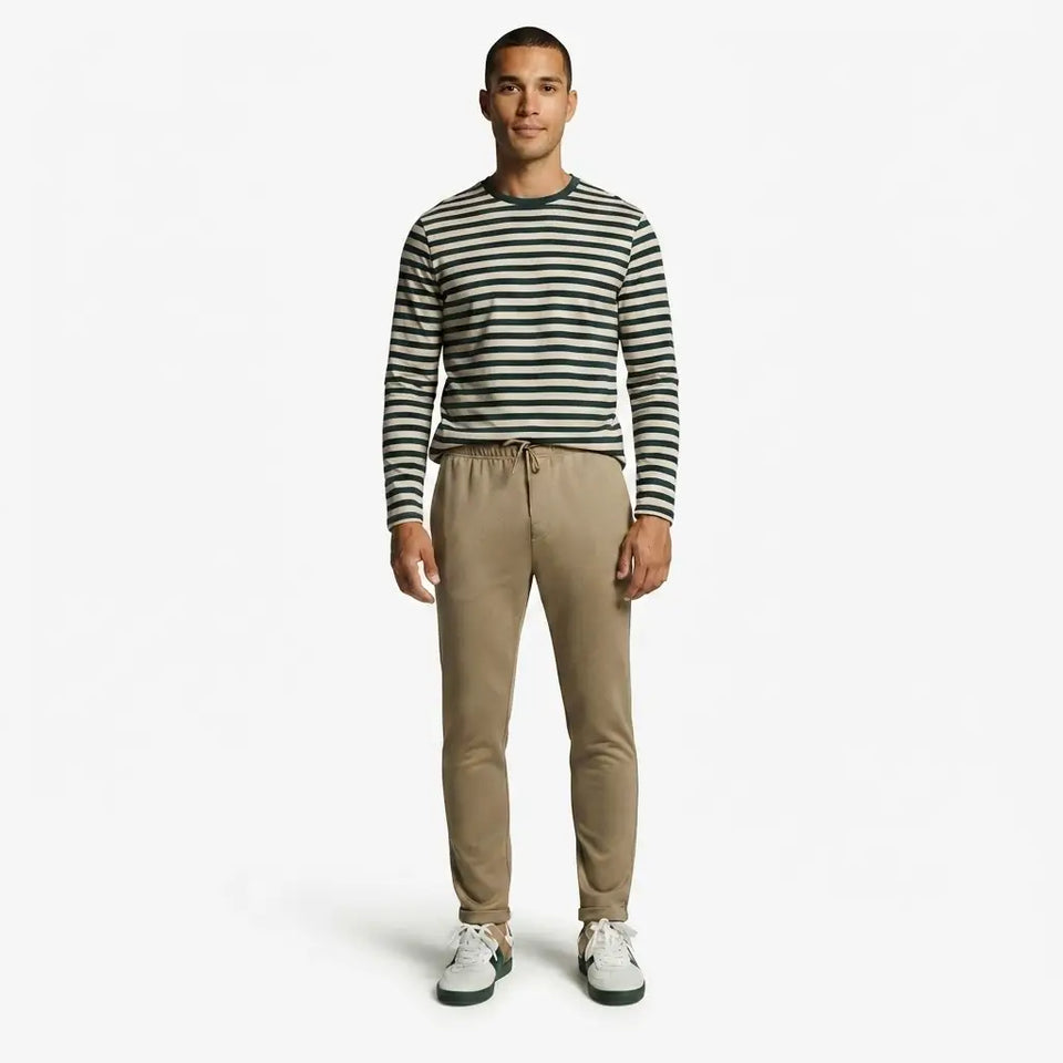Sinsay Men's Khaki Drawstring Pants