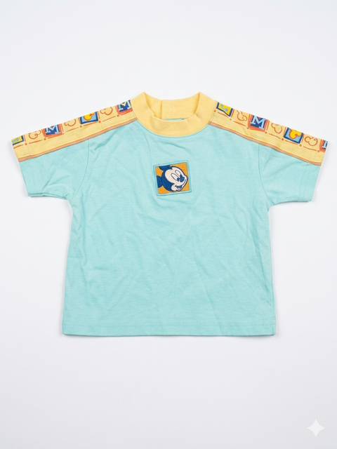 Max & Ile Baby Boy's Light Blue Disney Mickey Mouse T-Shirt | Max & Ile In Lebanon