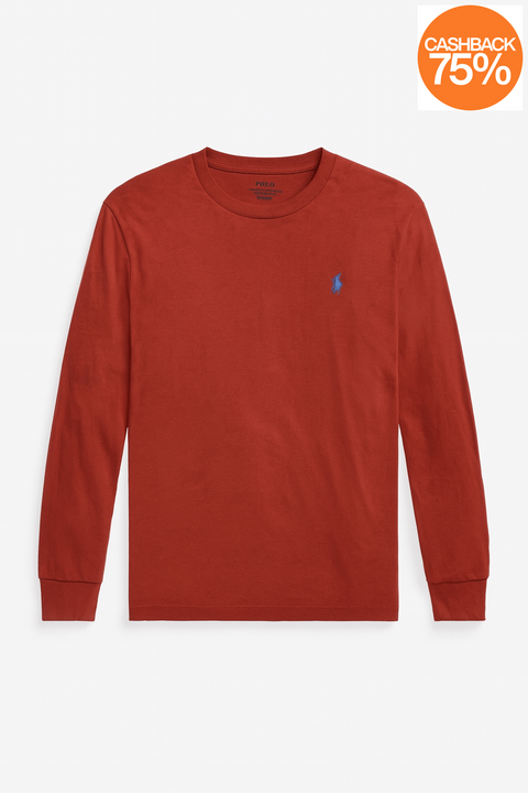Polo Ralph Lauren Boy's Red Long Sleeve Blouse |Polo Ralph Lauren In Lebanon