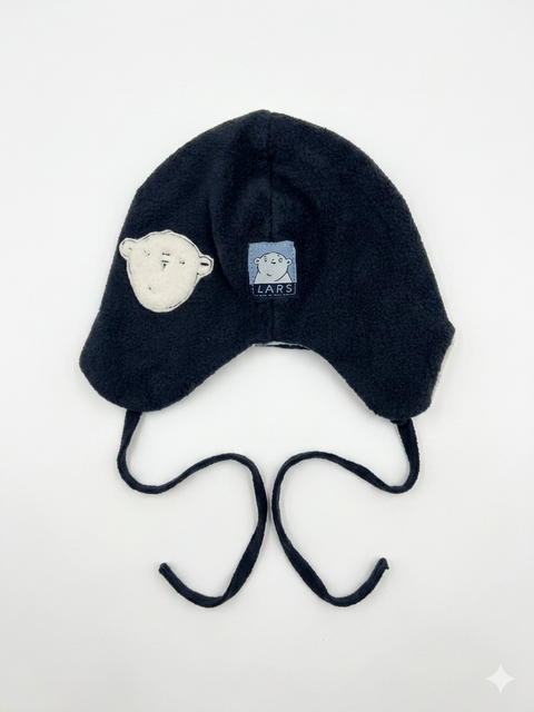 Puttman Baby Boy's Navy Lars Little Polar Bear Hat | Puttman In Lebanon