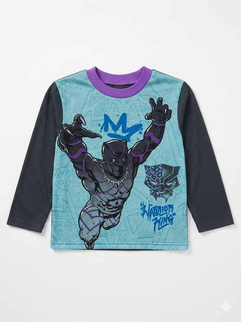 Marvel Boy's Grey Avengers Long Sleeve Blouse | Marvel In Lebanon
