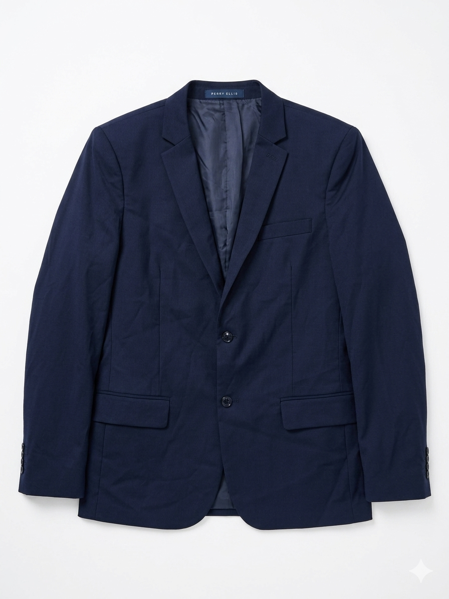 Perry Ellis Boy's Navy Slim Fit Blazer | Perry Ellis In Lebanon