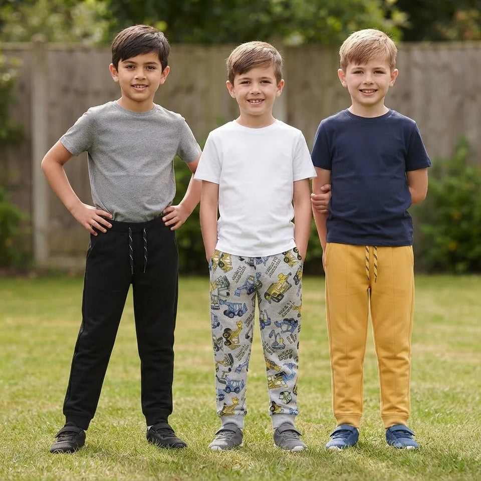 Sinsay Boy's Multicolor Printed Pack Of 3 Sweatpants