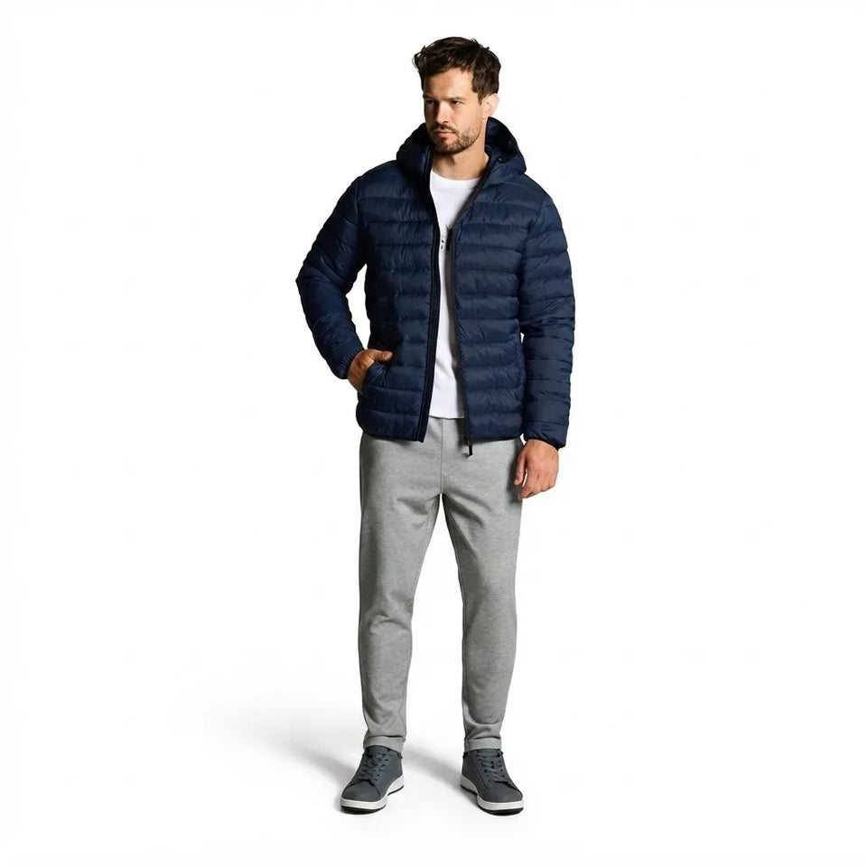 Sinsay Men's Light Grey Melange Knitted Pants