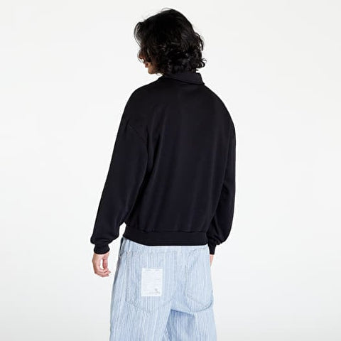 Only & Sons Men's Black Quarter Zip Classic Sweatshirt | Only & Sons In Lebanon