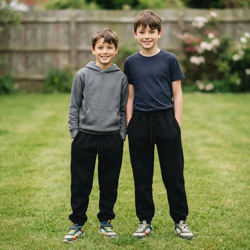 Sinsay Boy's Black Classic Pack Of 2 Sweatpants