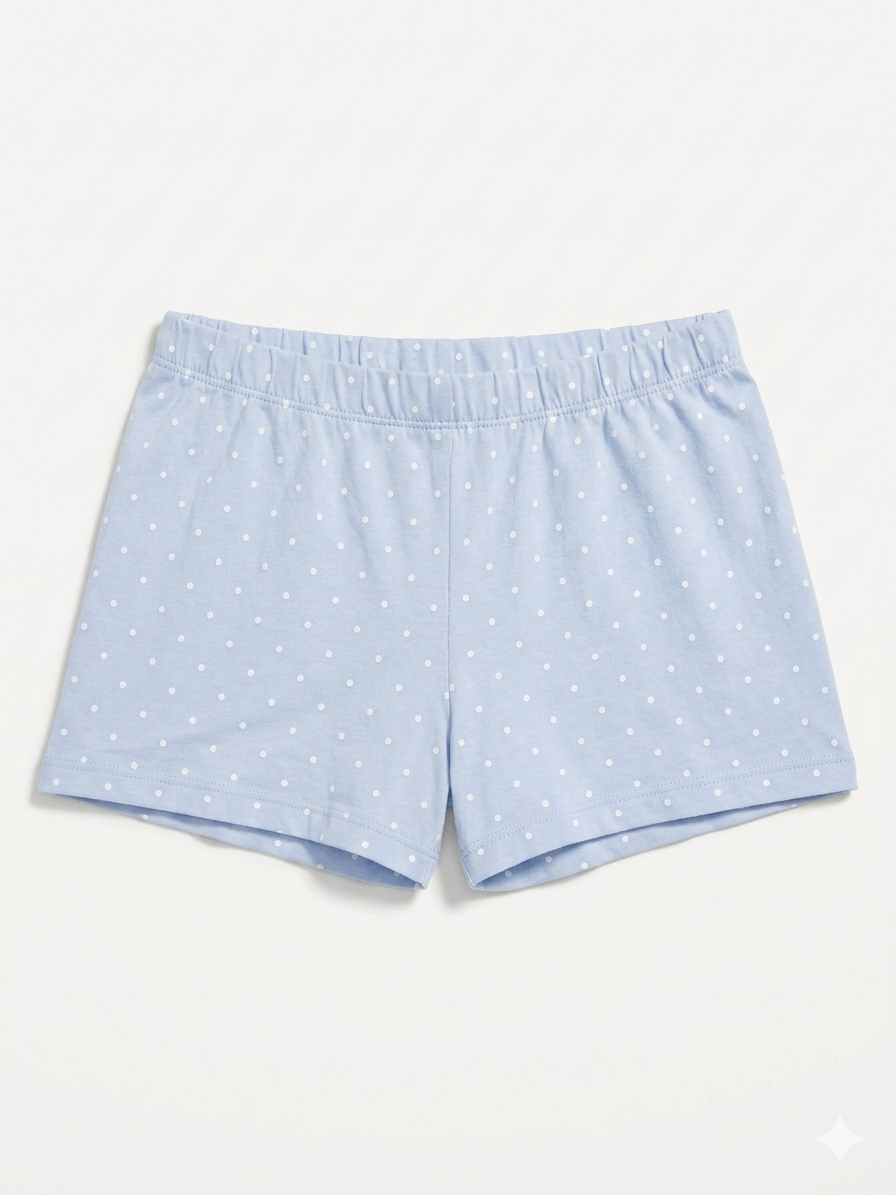 H&M Girl's Light Blue Short With Polka Dot | H&M In Lebanon
