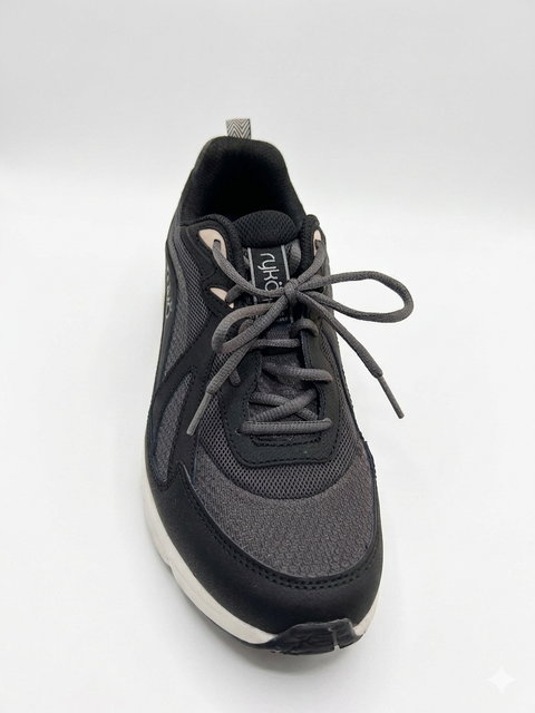 Ryka Women's Black Water-Repellent Lace-Up Walking Sneaker | Ryka In Lebanon