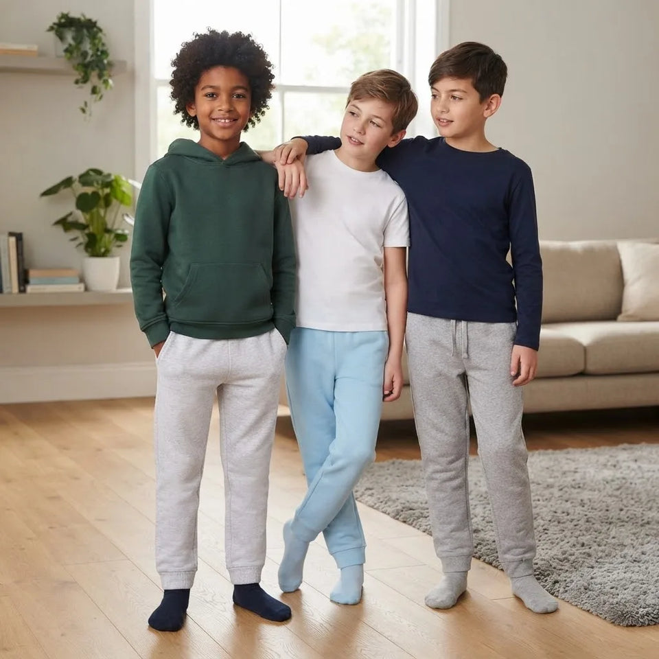 Sinsay Boy's Multicolor Pack Of Three Side Pockets 3-Pack Sweatpants