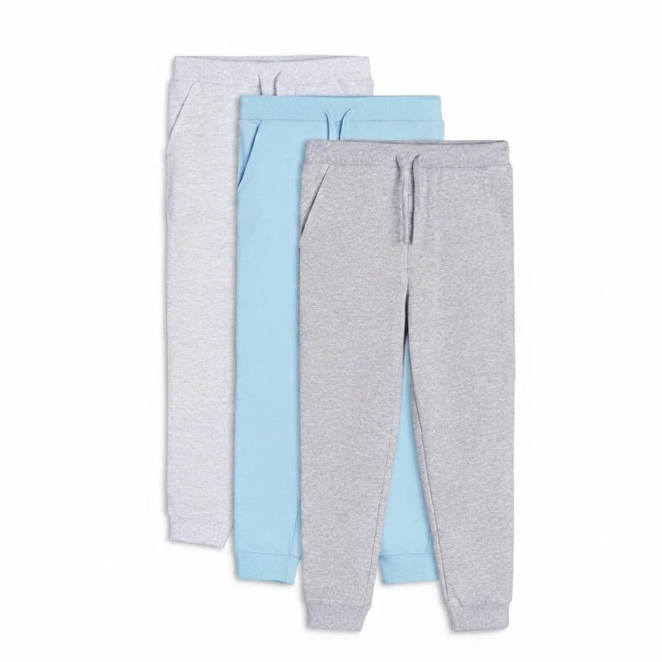 Sinsay Boy's Multicolor Pack Of Three Side Pockets 3-Pack Sweatpants