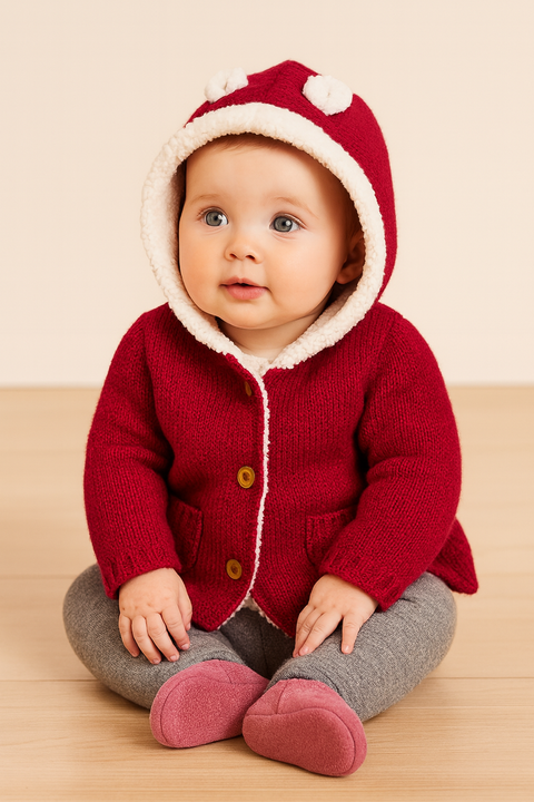 Carter's Baby Button Front Hooded Sherpa-Lined Cardigan Jacket | Carter's In Lebanon