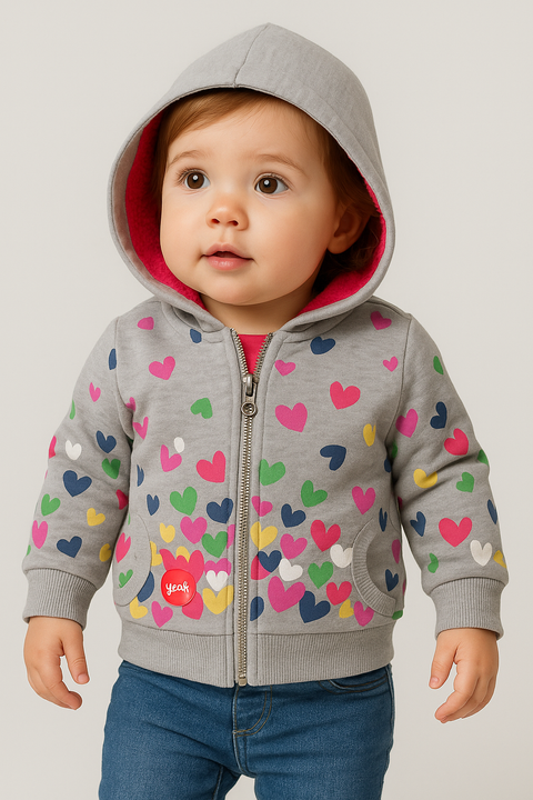Boboli Baby Girl's Multicolor Zippered Jacket | Boboli in Lebanon