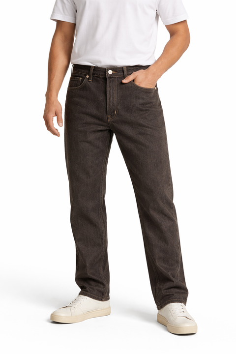 Levi's Men's Dark Khaki 501 Original Straight Leg Jeans |Levi's In Lebanon