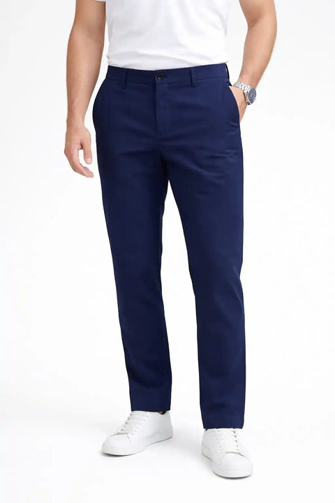 Banana Republic Men's Navy Aiden Fit Chino Pants | Banana Republic In Lebanon