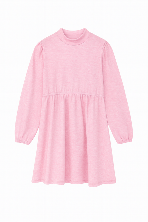Terranova Girl's Pink Long-Sleeve Dress |Terranova  in Lebanon