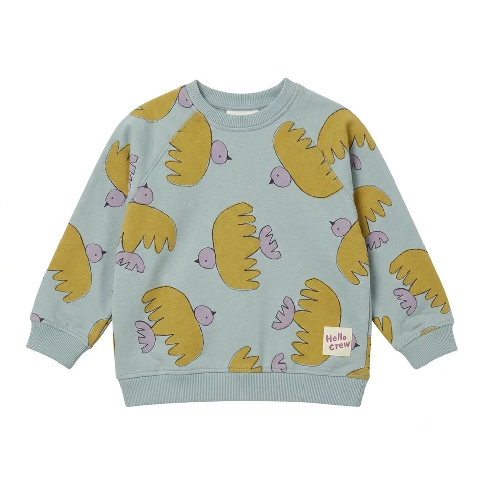 Zara Girl's Multicolor Cozy Graphic Sweatshirt | Zara In Lebanon