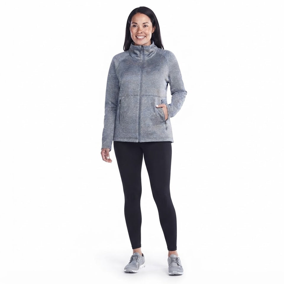 Kirkland Signature Women's Grey Athletic Jacket