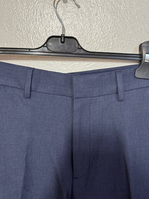 Haggar Men's Navy Comfort Performance Flex Waistband Trouser | Haggar In Lebanon