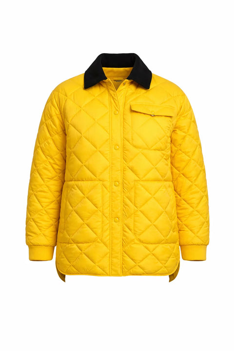 Calvin Klein Jeans Women's Yellow Buttoned Jacket | Calvin Klein Jeans In Lebanon
