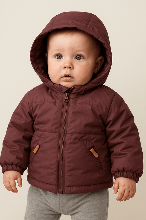 POMPdeLUX Baby Boy's Brown Jacket | POMPdeLUX  in Lebanon