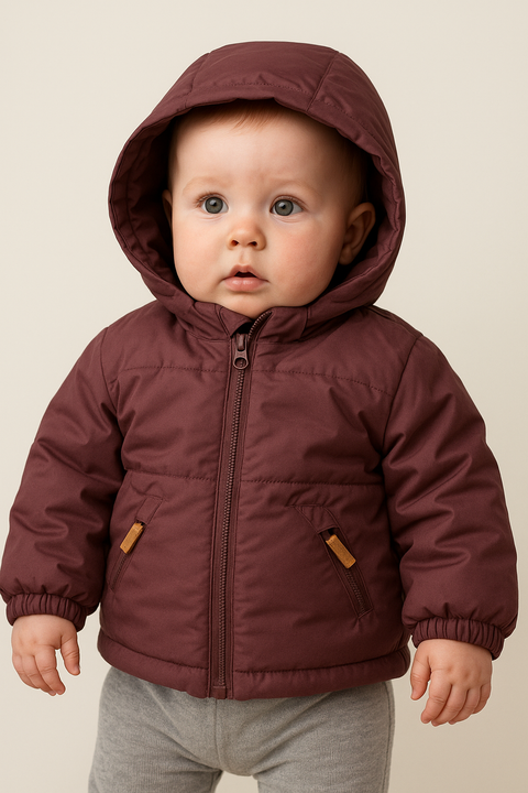 POMPdeLUX Baby Boy's Brown Jacket | POMPdeLUX  in Lebanon
