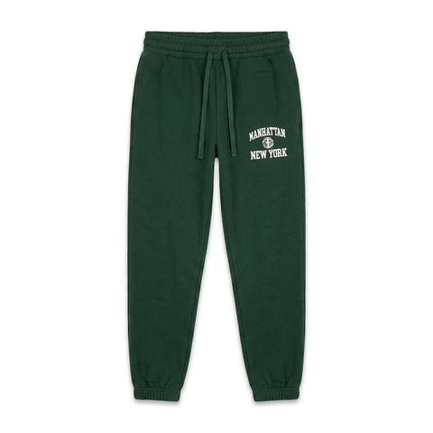 Zara Women's Dark Green "Manhattan New York" Jogger Pant | Zara In Lebanon