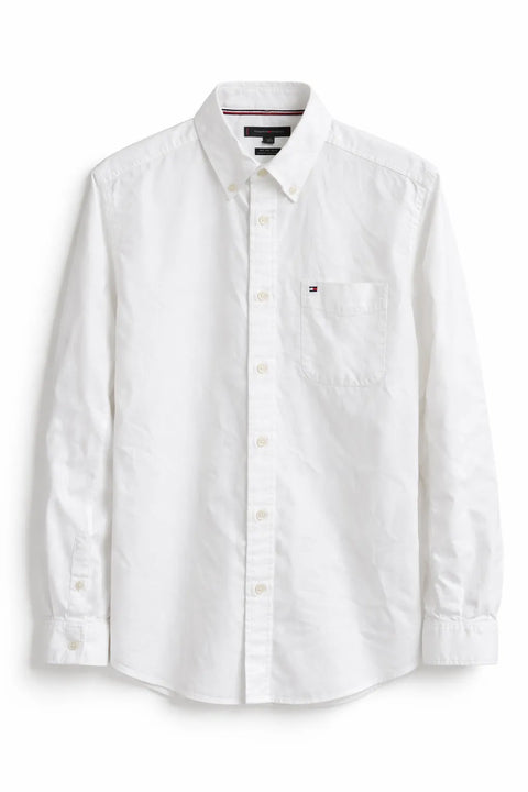 Tommy Hilfiger Men's White Classic-Fit Stretch Shirt |Tommy Hilfiger In Lebanon