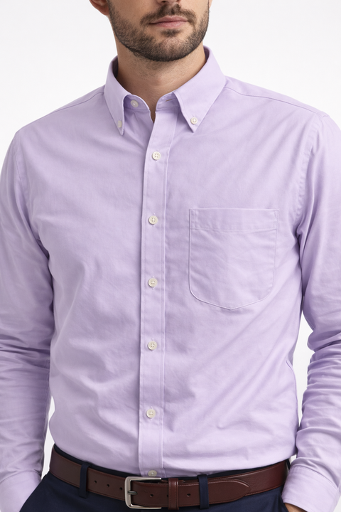 Tommy Hilfiger Men's Lilac One Pocket Shirt | Tommy Hilfiger In Lebanon