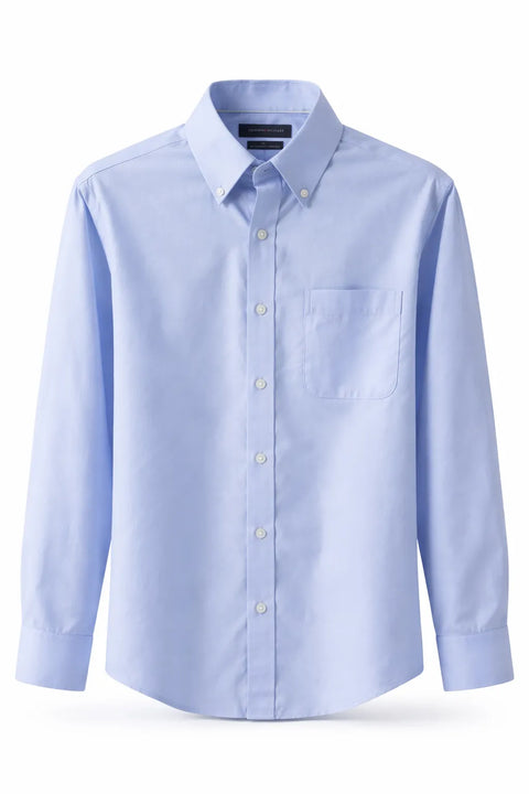 Tommy Hilfiger Men's Light Blue TH Flex Regular Fit Dress Shirt | Tommy Hilfiger In Lebanon