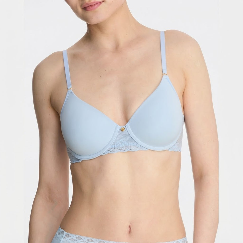 Natori Women's Light Blue Bliss Perfection Contour Underwire Bra