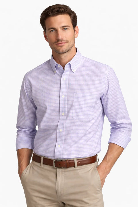 Tommy Hilfiger Men' Multicolor Regular Fit Stretch Shirt | Tommy Hilfiger In Lebanon