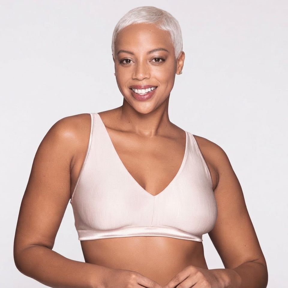 Vanity Fair Women's Blush V-Neck Support Bra