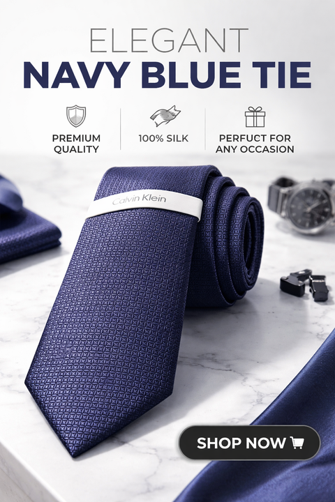 Calvin Klein Men's Purple Silk Blend Neck Tie   |  Calvin Klein  In Lebanon